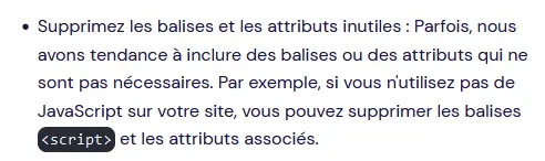 Exemple de réponse par Phind