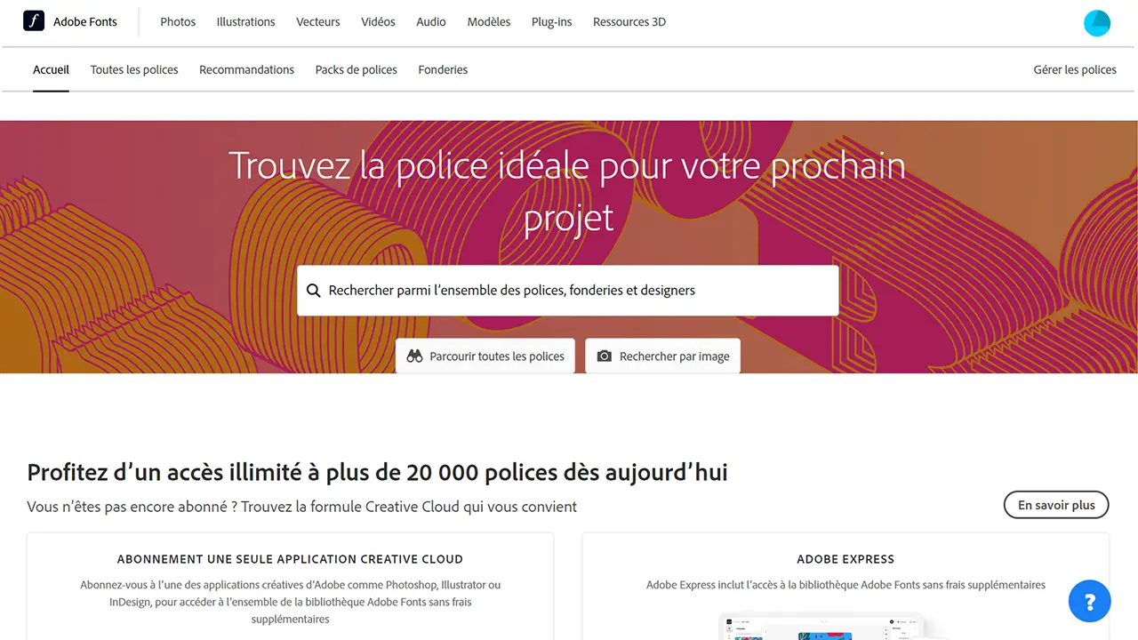 Adobe Fonts : L'outil d'identification de police d'écriture pour les utilisateurs Adobe