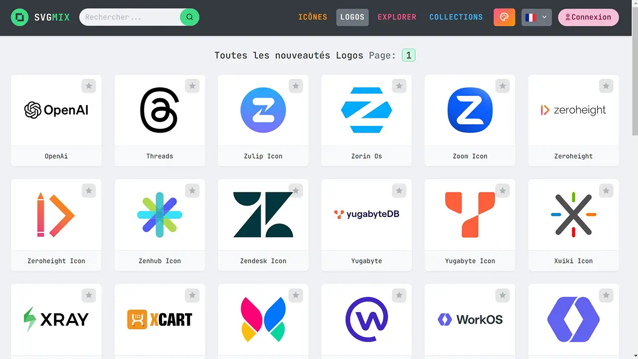 Logos gratuits à télécharger sur SVGmix