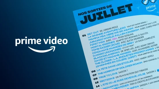 Amazon Prime Video Juillet 2023
