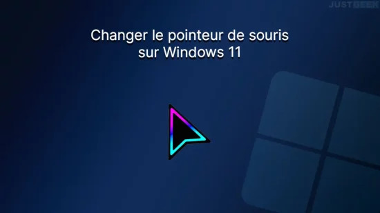 Changer le pointeur de souris sur Windows 11