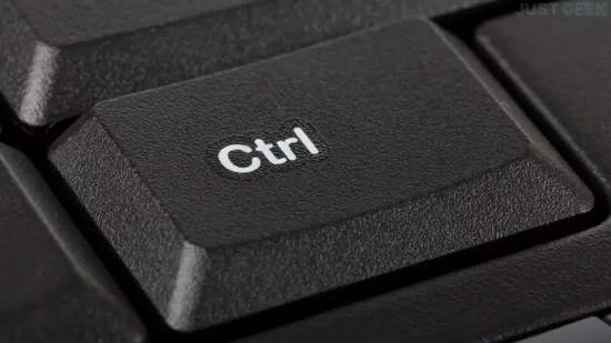 Raccourcis clavier touche CTRL