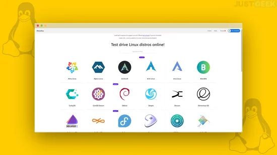 Tester une distribution Linux dans votre navigateur web avec DistroSea