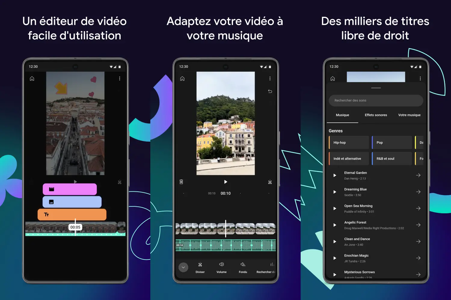 YouTube Create, une application de montage vidéo gratuite pour Android et iOS.