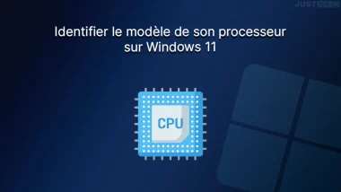 Identifier le modèle de son processeur sur Windows 11