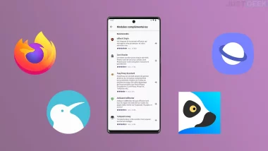 Navigateurs Android prenant en charge les extensions