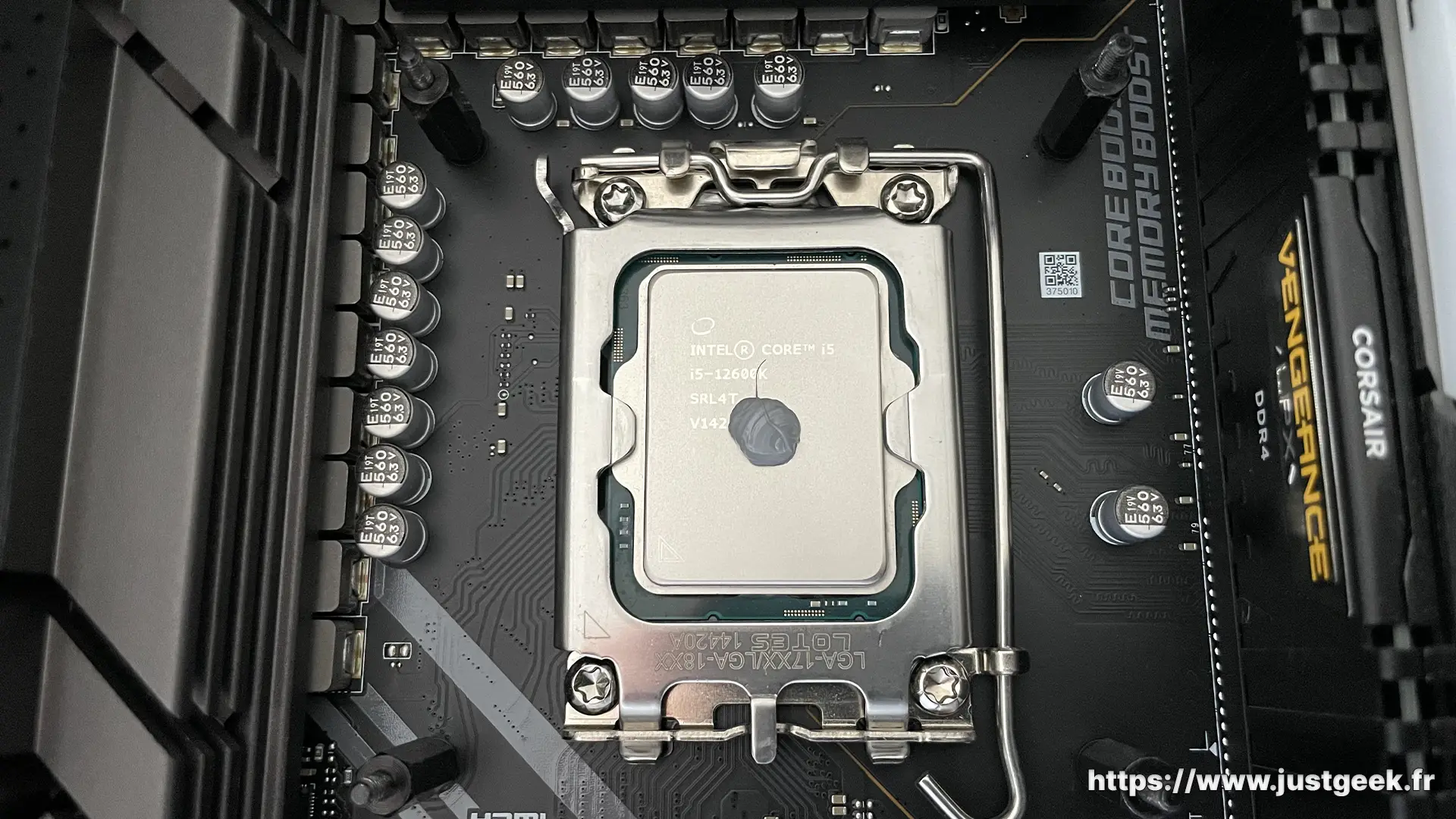 Changement De Pâte Thermique Vers Processeur Pc