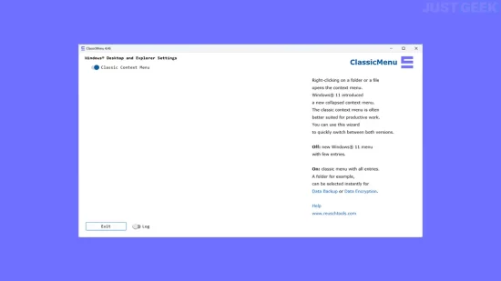 ClassicMenu : Restaurer le menu contextuel classique sur Windows 11