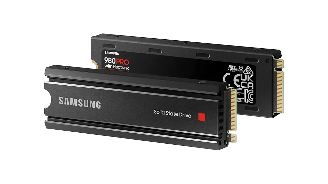 SSD M.2 Samsung 980 Pro avec dissipateur thermique