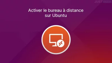 Bureau à distance Ubuntu