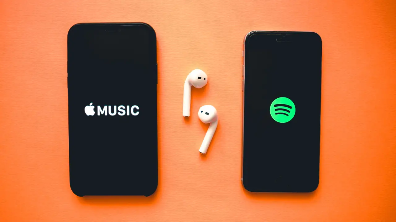 Applications mobiles des services de streaming musical