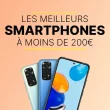 Les meilleurs smartphones à moins de 200 euros
