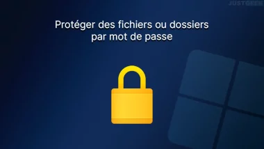 Protéger des fichiers ou dossiers par mot de passe sur Windows 11