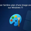 Supprimer l’arrière-plan d'une image avec Paint sur Windows 11