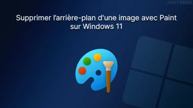 Supprimer l’arrière-plan d'une image avec Paint sur Windows 11