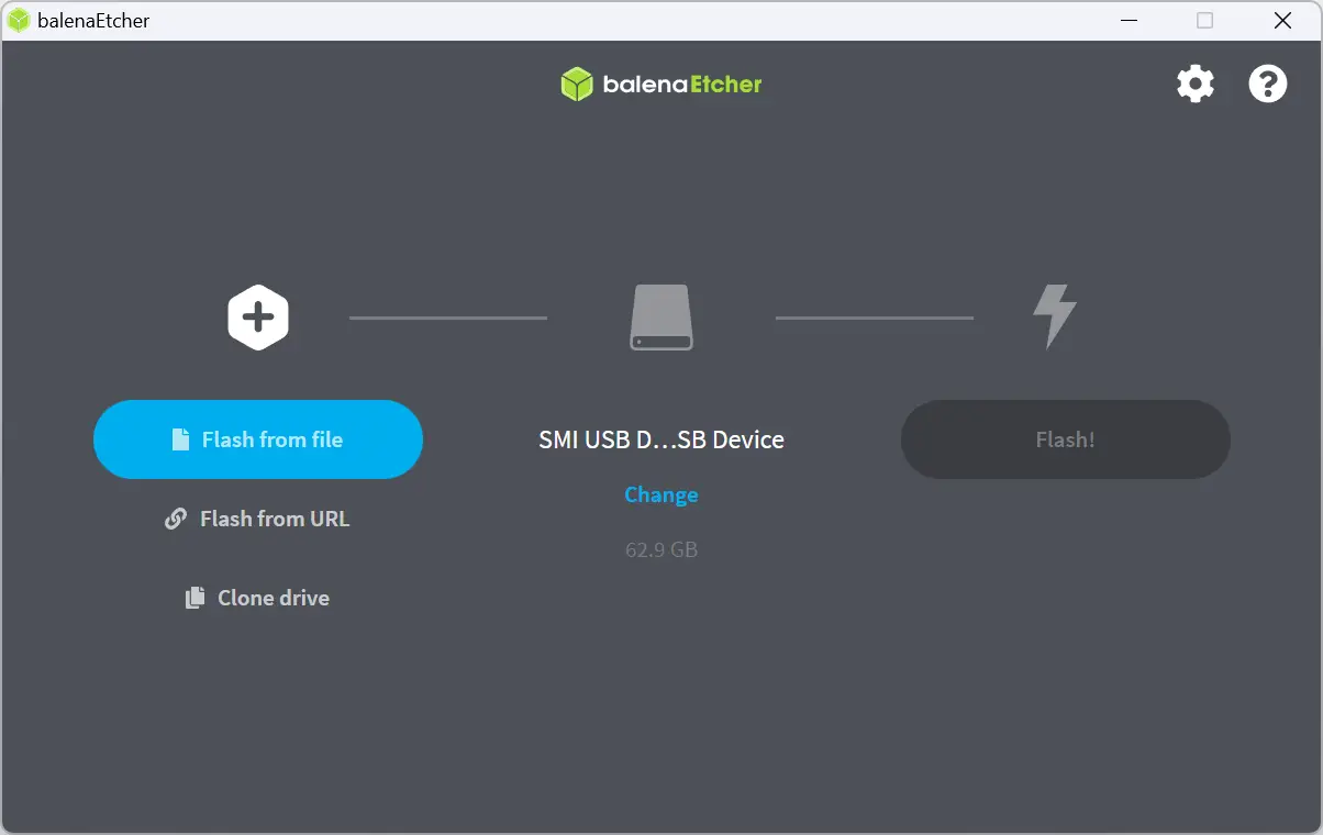 balenaEtcher : logiciel gratuit pour créer une clé USB bootable