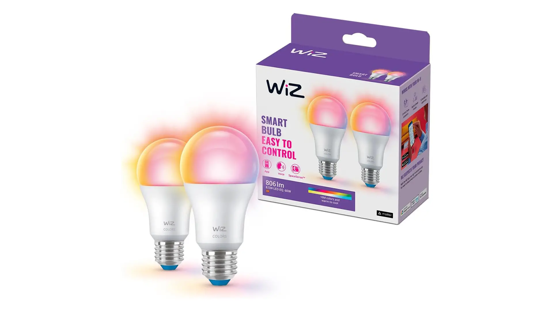 WiZ Colors Ampoule connectée E27