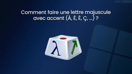 Faire une lettre majuscule avec accent