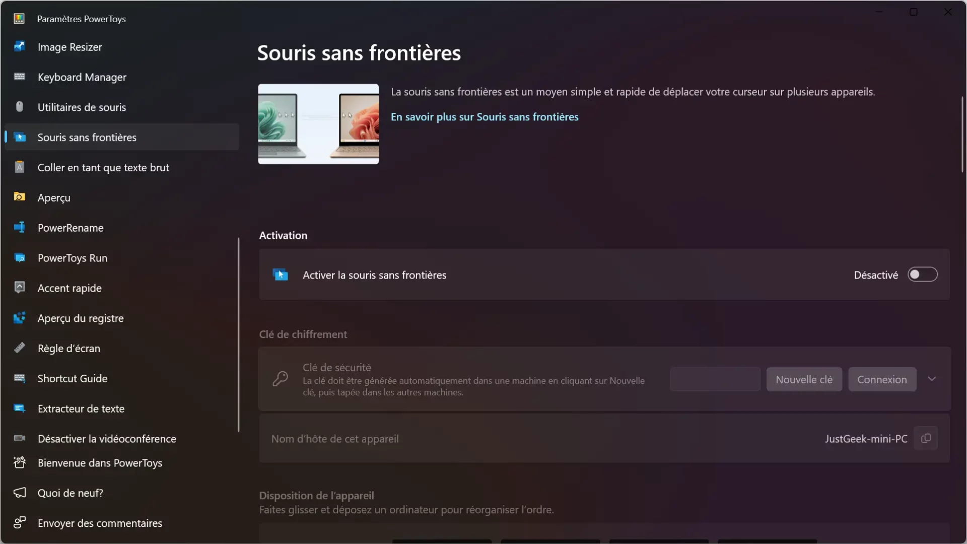 Souris sans frontières est un utilitaire qui permet de déplacer votre curseur sur plusieurs appareils.