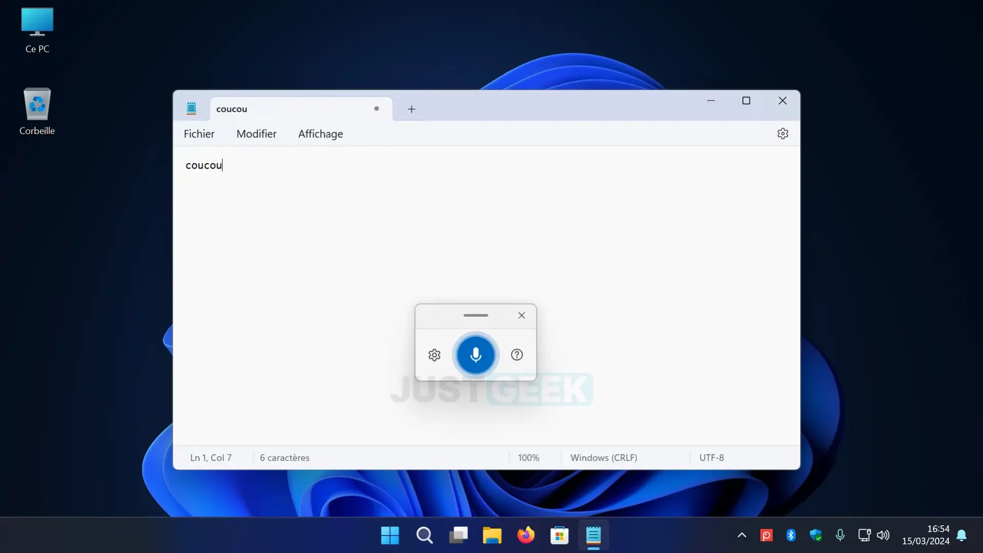 Utiliser la saisie vocale sur Windows 11
