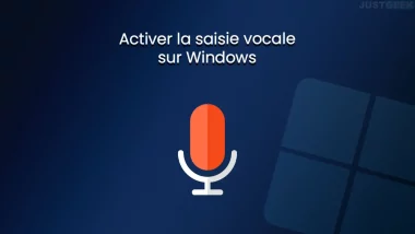 Saisie vocale Windows