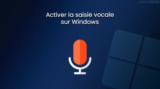 Saisie vocale Windows