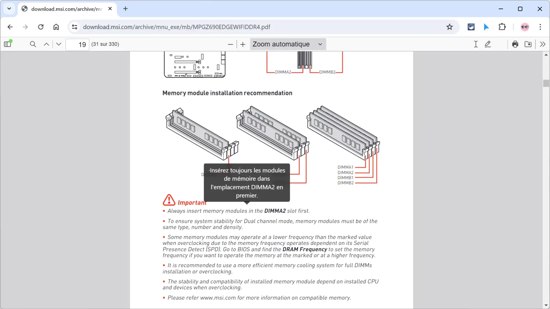 Traduire un document PDF avec Mouse Tooltip Translator