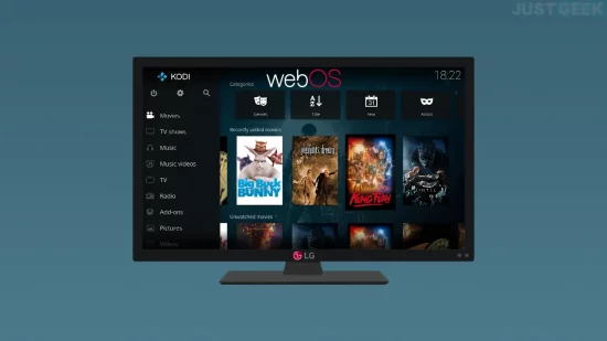 Kodi TV LG webOS