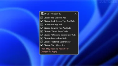 Supprimer toutes les publicités de Windows 11 avec OFGB
