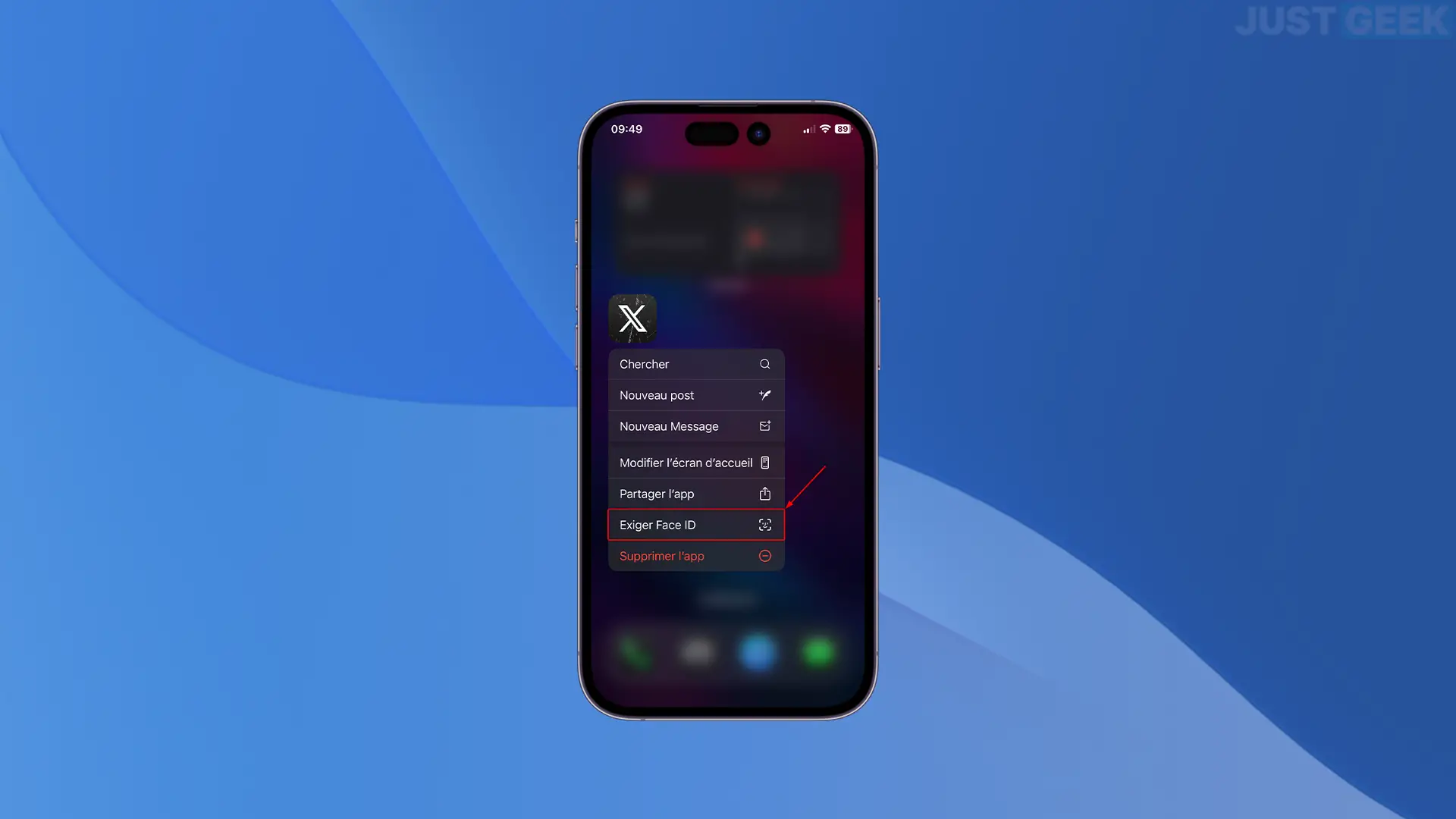 Verrouiller et masquer une application sur iPhone
