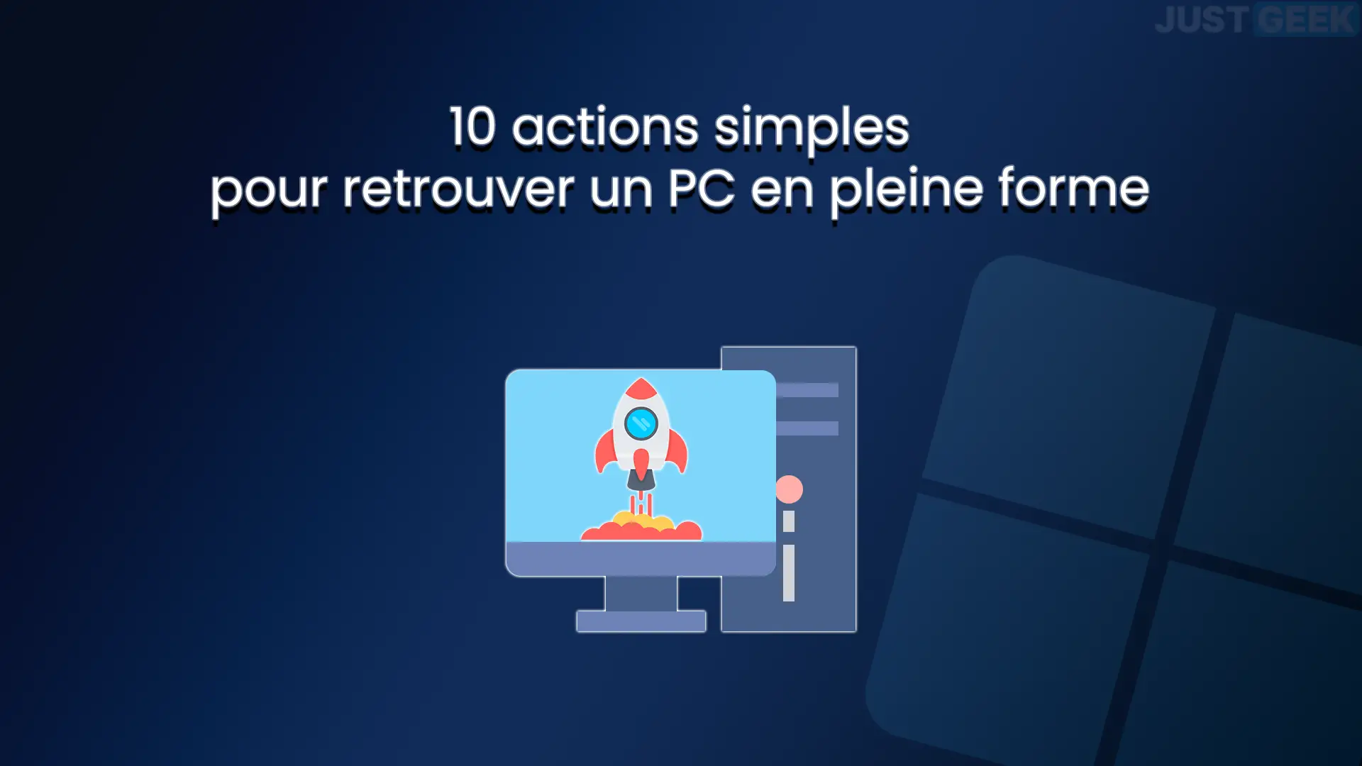 10 actions simples pour optimiser les performances d'un PC Windows et le rendre plus rapide