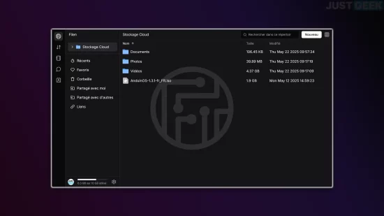Filen, un service de stockage Cloud gratuit, sécurisé et sans pub