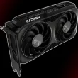 Image officielle de la carte graphique AMD Radeon RX 9060 XT avec double ventilateur