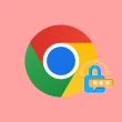 Logo de Google Chrome avec une icône de cadenas représentant la gestion des mots de passe compromis