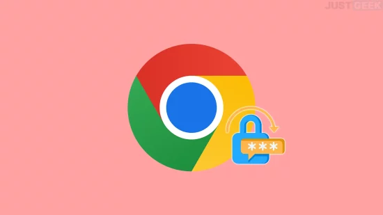 Logo de Google Chrome avec une icône de cadenas représentant la gestion des mots de passe compromis