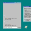 Clippy version IA locale en action dans une interface rétro inspirée de Windows 95