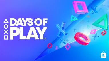 Visuel officiel Days of Play 2025 avec les symboles PlayStation sur fond bleu et violet