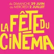 Visuel principal de la Fête du Cinéma 2025 – du 29 juin au 2 juillet, 5 € la séance dans toute la France