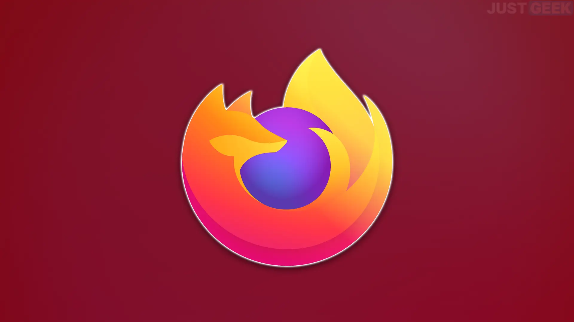 Logo de Firefox sur fond rouge, illustrant les menaces qui pèsent sur le navigateur suite au procès contre Google