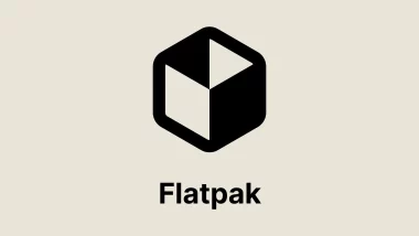 Logo officiel de Flatpak, le système de paquets universel pour Linux
