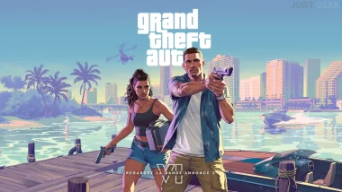 Jason et Lucia armés sur un quai à Vice City dans le deuxième trailer officiel de GTA 6