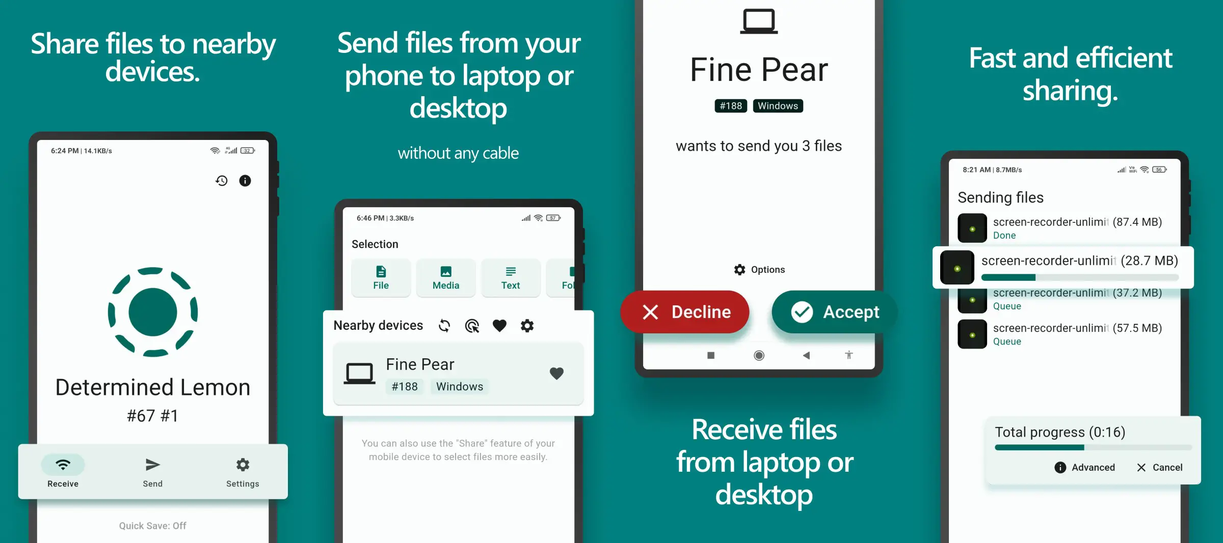 Échange de fichiers locaux avec LocalSend, application open source multi-plateforme