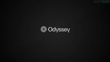 Logo de la start-up Odyssey, créatrice de la vidéo interactive générée par intelligence artificielle.