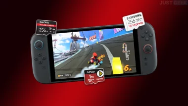Nintendo Switch 2 avec Mario Kart et cartes microSD Express SanDisk, Samsung et Lexar