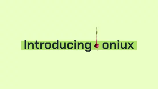 Logo d’introduction du projet Oniux, outil d’isolation réseau via Tor pour les applications Linux