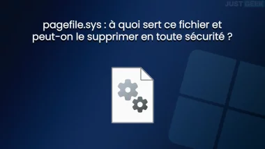 pagefile.sys : explication et tutoriel pour gérer le fichier d’échange sous Windows