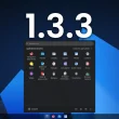 Bureau d’AnduinOS 1.3.3 avec le menu Démarrer ouvert
