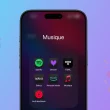 Comparatif des principales plateformes de streaming musical en 2025 : Spotify, Deezer, TIDAL, Qobuz, Amazon Music, Apple Music et YouTube Music affichées sur un smartphone.