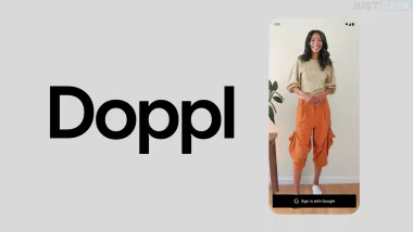 Capture de l’application Doppl de Google permettant d’essayer des vêtements virtuellement