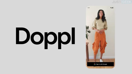 Capture de l’application Doppl de Google permettant d’essayer des vêtements virtuellement